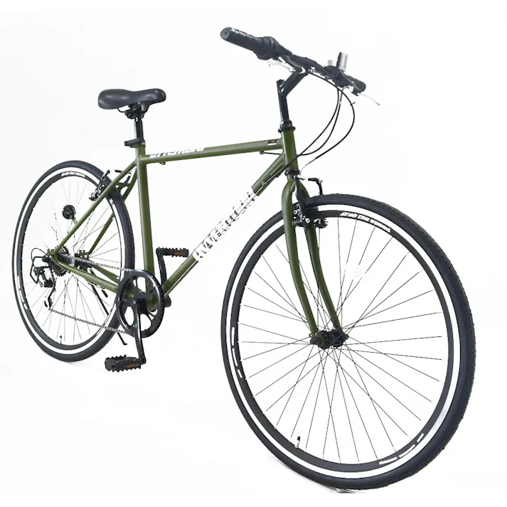 【自転車】クロスバイク アヴェントゥーラ AVVENTURA 700×28C 外装6段 AR カーキ