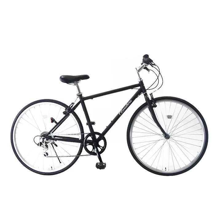 【自転車】クロスバイク アヴェントゥーラ AVVENTURA 700×28C 外装6段 ブラック