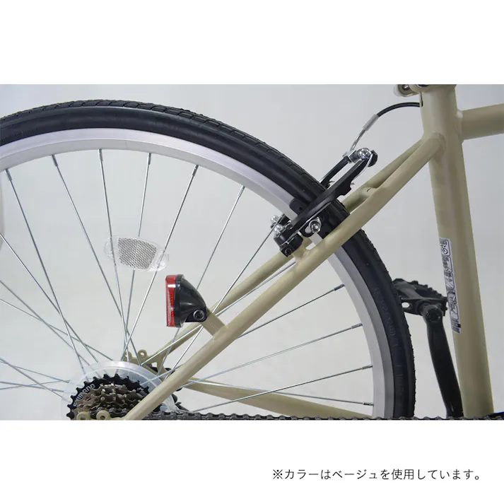 【自転車】クロスバイク アヴェントゥーラ AVVENTURA 700×28C 外装6段 ブラック