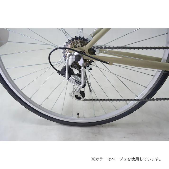 【自転車】クロスバイク アヴェントゥーラ AVVENTURA 700×28C 外装6段 ブラック