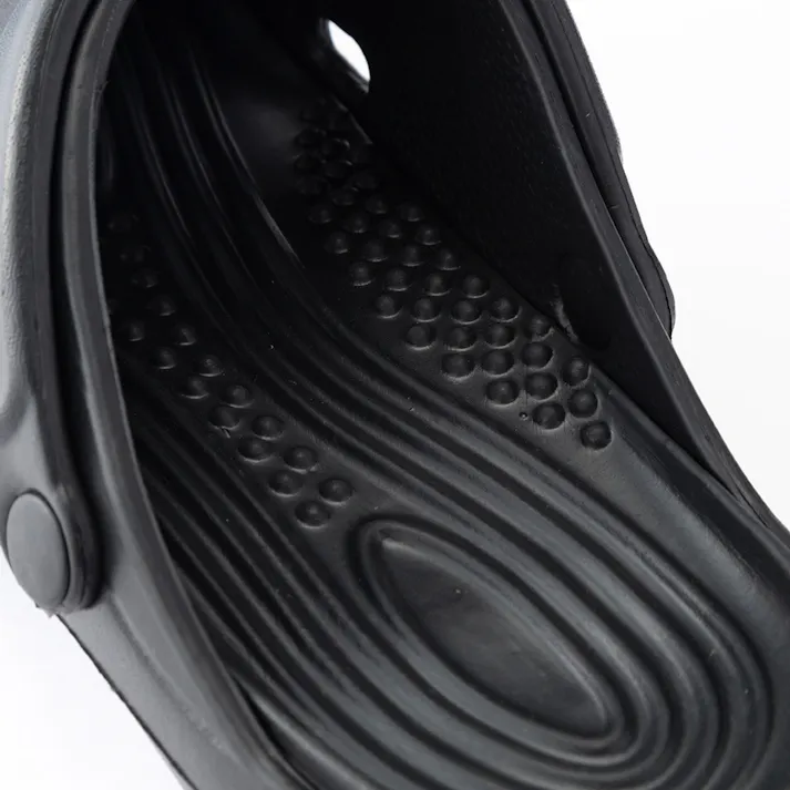 ダブルソールサンダル ブラック/ブラック 23cm