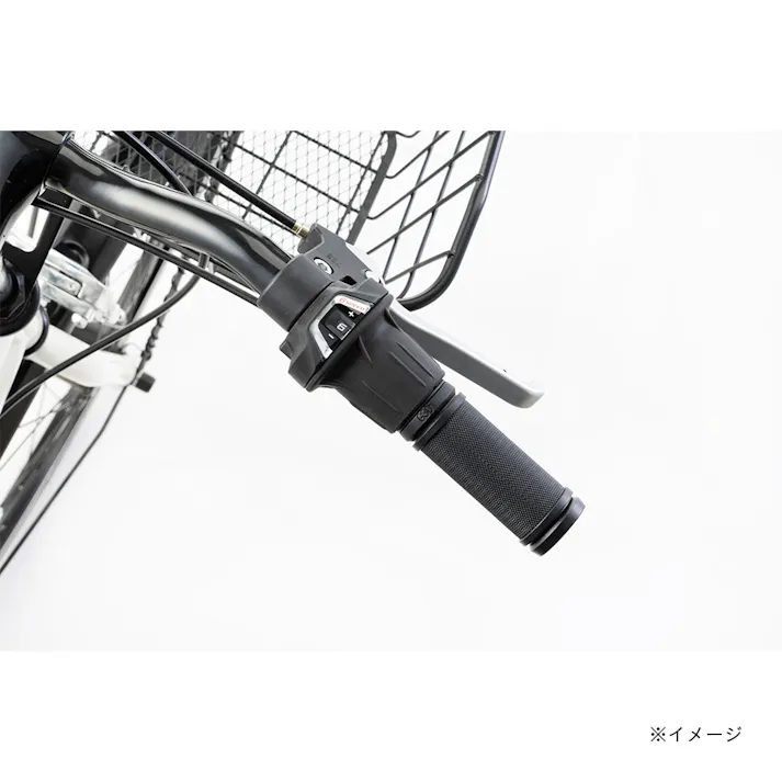 【自転車】キラリ KiLaLi2 パンクしにくいクロスバイク 27インチ 外装6段 オートライト ブラック