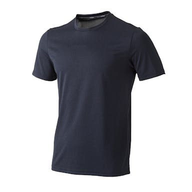 スピードドライ 接触冷感Tシャツ 半袖 杢ブルー L