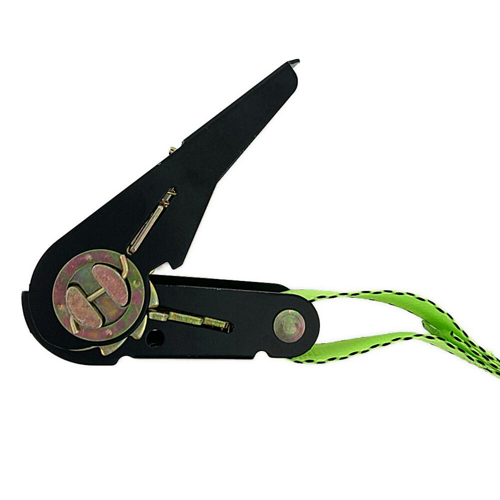 カインズ ラチェット式 荷締めベルト ループ付 5m BRT05N | 荷役用品