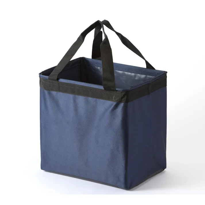 カインズ 折りたたみバッグ ネイビー M