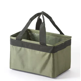 カインズ 折りたたみバッグ カーキ S