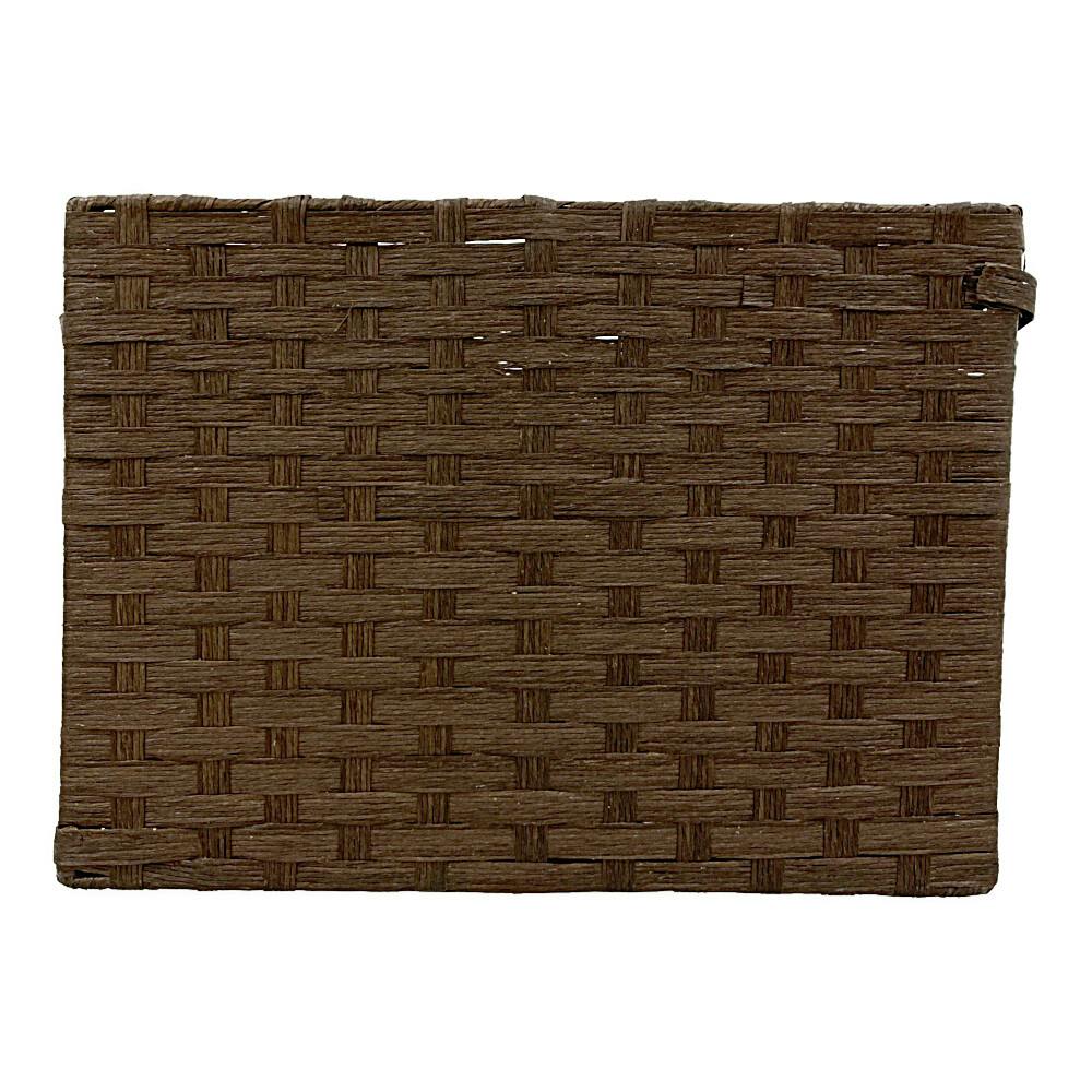 持ち運べるスリムインナーボックス ブラウン | カラーボックス