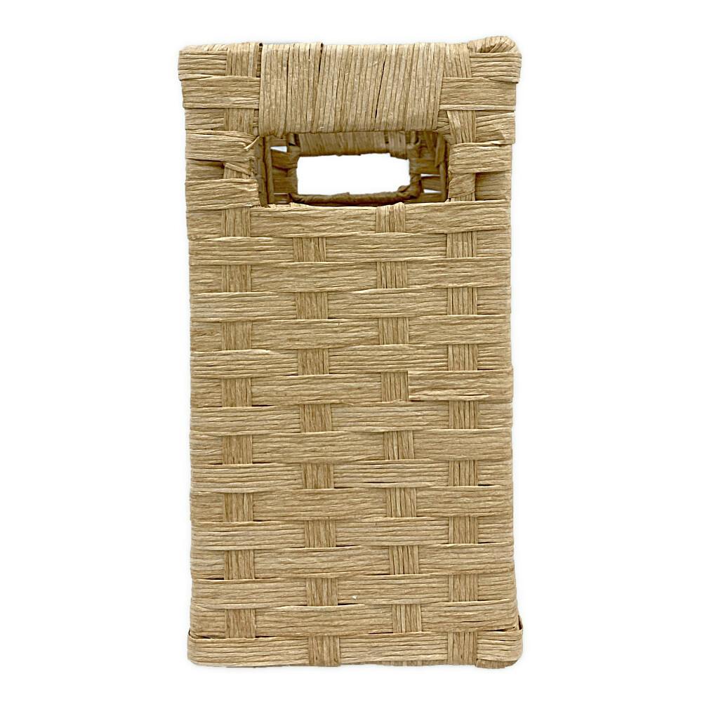 持ち運べるスリムインナーボックス ナチュラル | カラーボックス