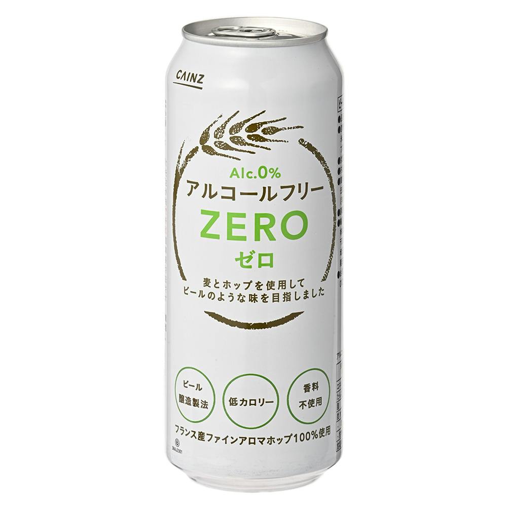 ケース販売】アルコールフリー ZERO 500ml×24本 | 酒・リカー