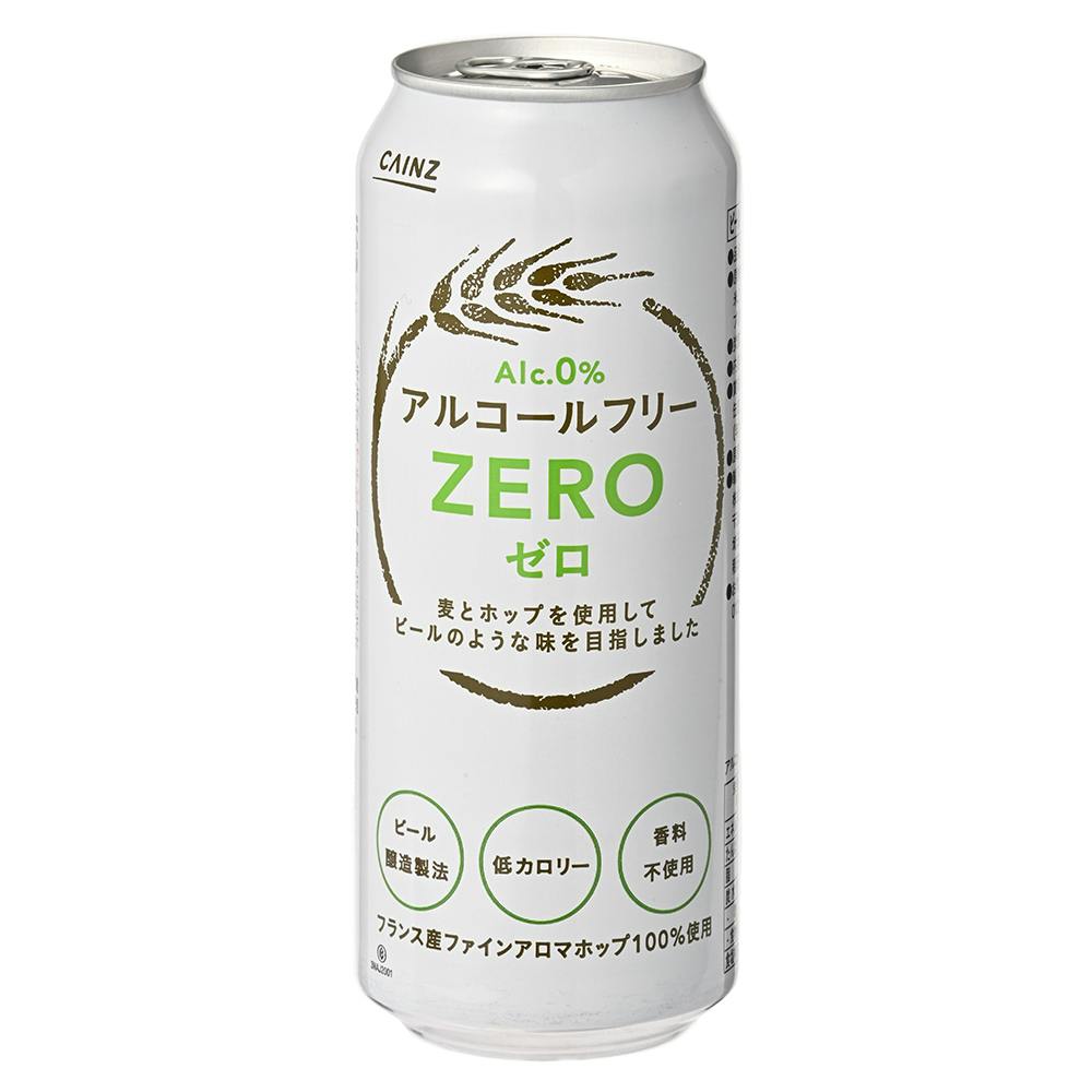 ケース販売】アルコールフリー ZERO 500ml×24本 | 酒・リカー 通販