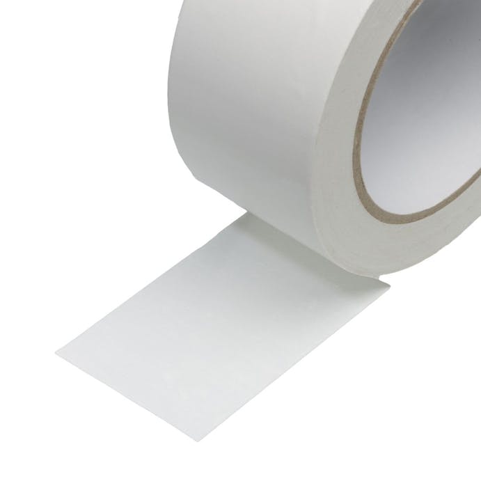 カインズ カラー布粘着テープ ホワイト 幅50mm×長さ25m