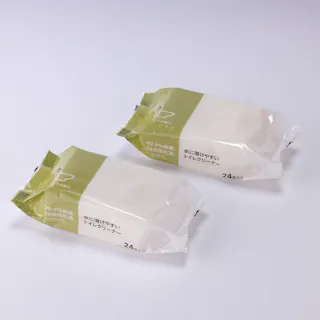 水に溶けやすい トイレクリーナー 24枚入×2パック