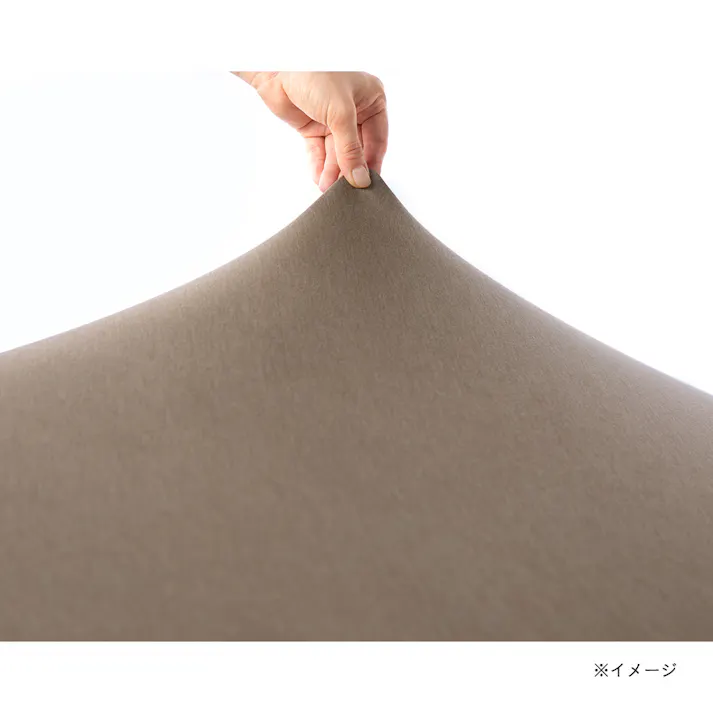 やわらかニットBOXシーツ ブラウン シングル 100×200cm※カバーのみ