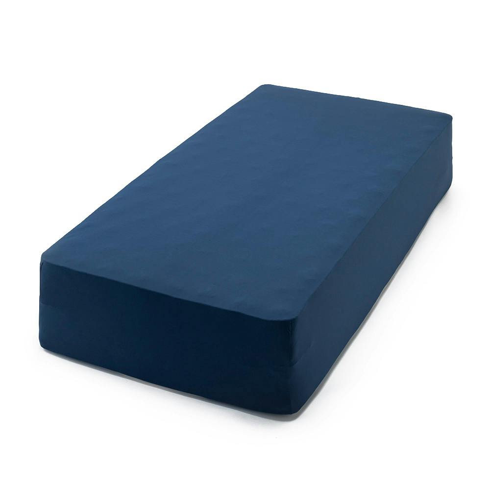 ピタっとフィットBOXシーツ シングルーセミダブル ネイビー | 布団・枕