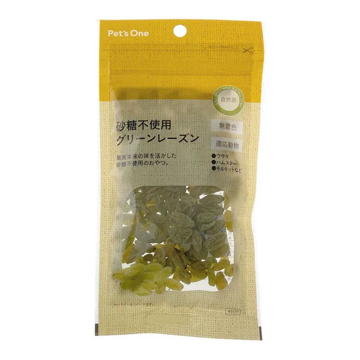 Pet’sOne 自然派 砂糖不使用 グリーンレーズン 50g