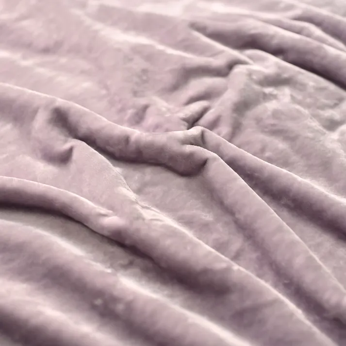 毛布 MIZUKUMO プレイン パープル ダブル 180×200cm(販売終了)