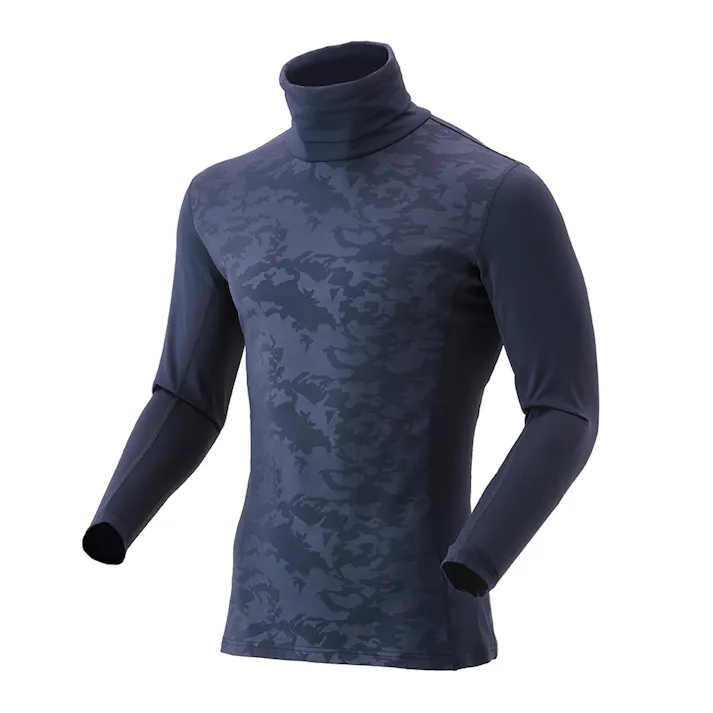 カインズ HARD WEARINGストレッチワークシャツ タートル ネイビー L(販売終了)