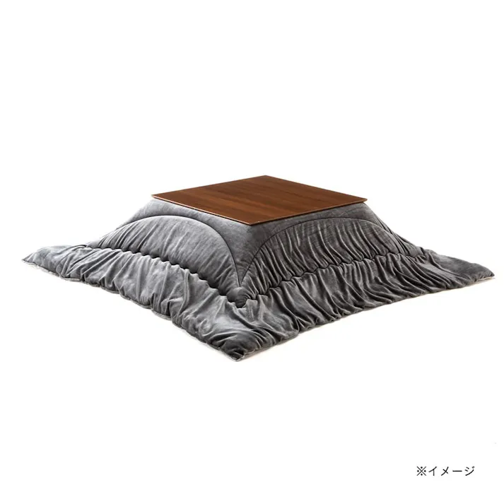 &Pet こたつ掛ふとん ネージュ グレー 正方形 190×190cm(販売終了)