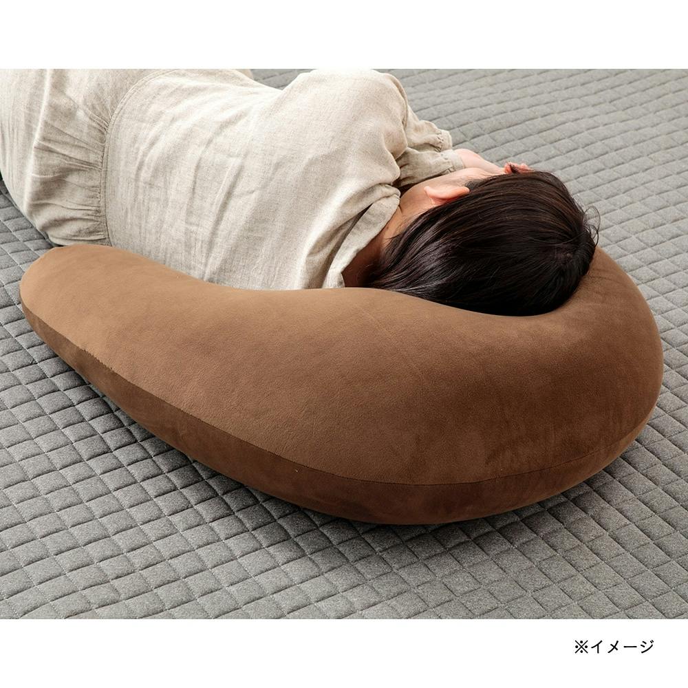 U型クッション ブラウン 71×69cm(販売終了) | クッション