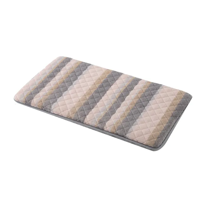 三層ロングフロアクッション シュニー&ボーダー 65×115cm(販売終了)