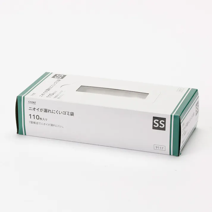 ニオイが漏れにくいゴミ袋 SS 110枚入