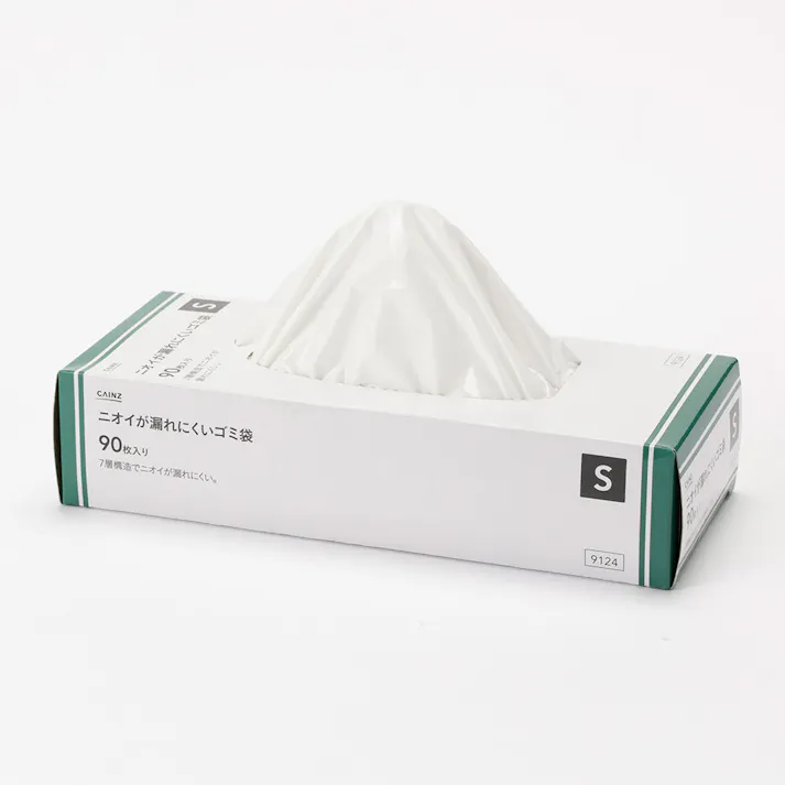 ニオイが漏れにくいゴミ袋 S 90枚入