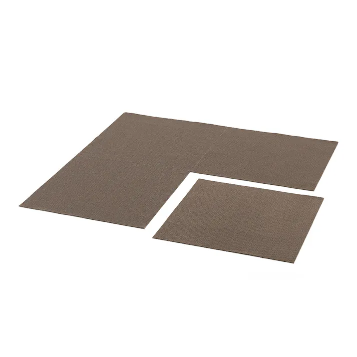 洗える大判吸着マット プレイン ベージュ 60×60cm 4枚組(販売終了)