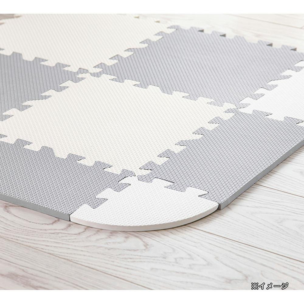 購*者様 20枚 ゴムフロアマット 50x50x2cm カラー：ホワイトチップ