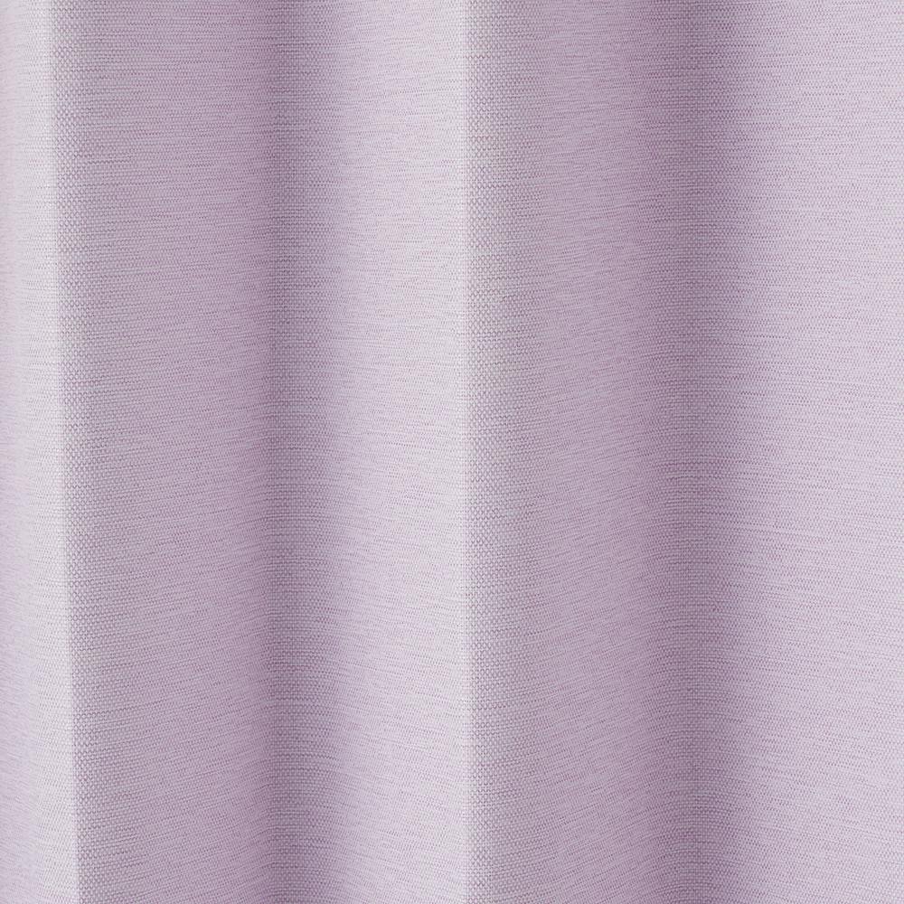 淡い色の遮光カーテン ノーマル パープル 100×178cm 2枚組