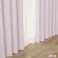 淡い色の遮光カーテン ノーマル パープル 100×178cm 2枚組
