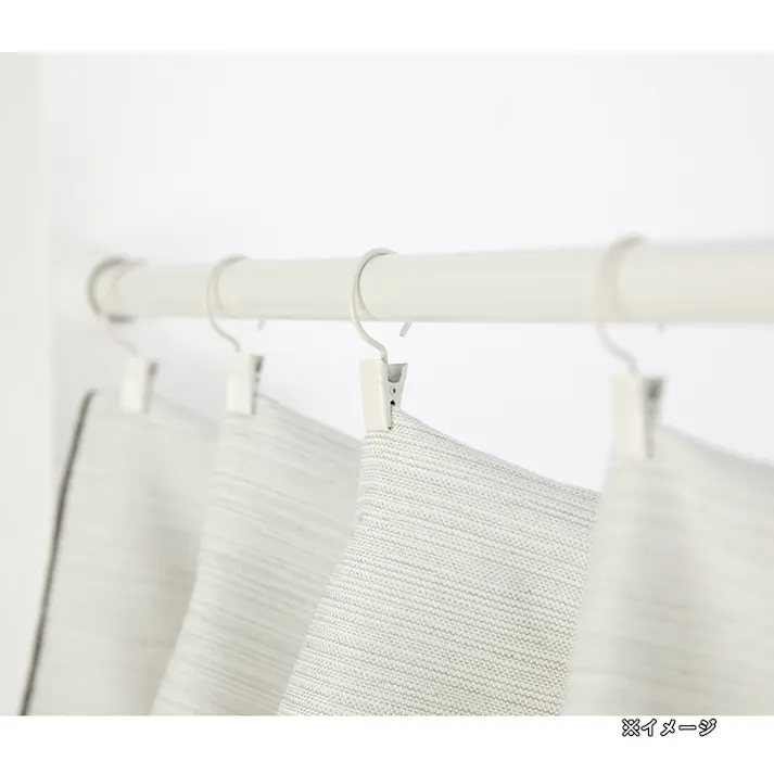 リングクリップ M 内径26mm アイボリー 6個入