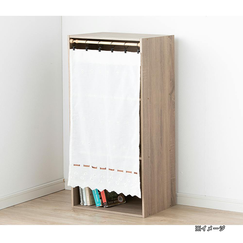 リングクリップ M 内径26mm ブラック 6個入 | カーテン・カーテン