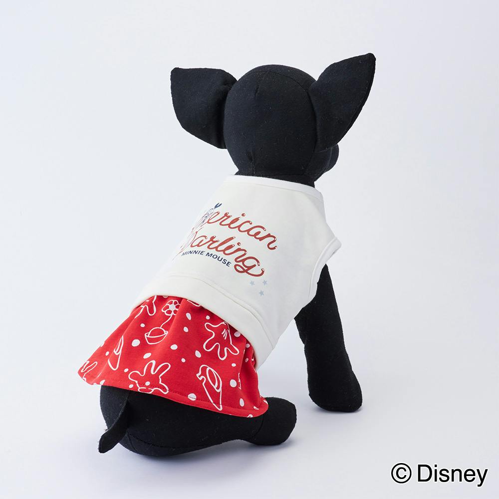 21秋冬 ワンピース ミニーマウス Mdサイズ ペット服 犬の服 ホームセンター通販 カインズ