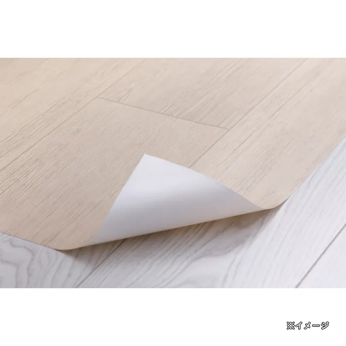 掃除がしやすいフロアシート 木目ベージュ 45×180cm