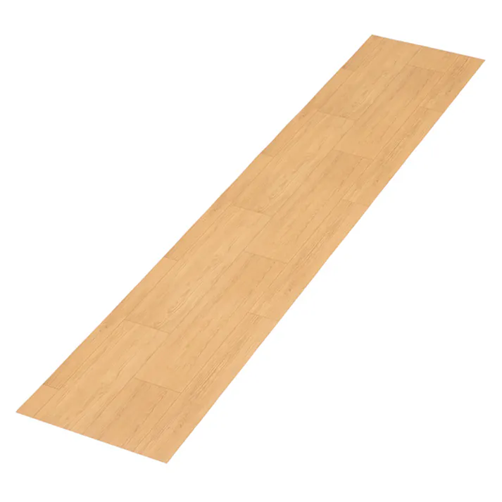 掃除がしやすいフロアシート 木目ライトブラウン 45×240cm