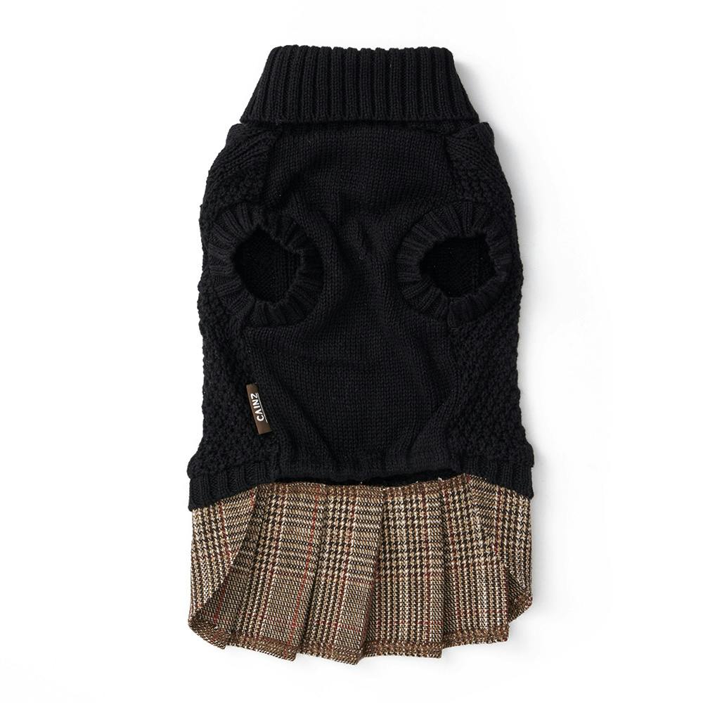 21秋冬 ニットドッキングワンピース Lサイズ ペット服 犬の服 ホームセンター通販 カインズ