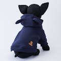 クマちゃんパーカー ネイビー Mサイズ ペット服(犬の服)(販売終了)