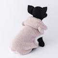 もこもこクマちゃんパーカー ピンク フレンチブル2Lサイズ ペット服(犬の服)(販売終了)