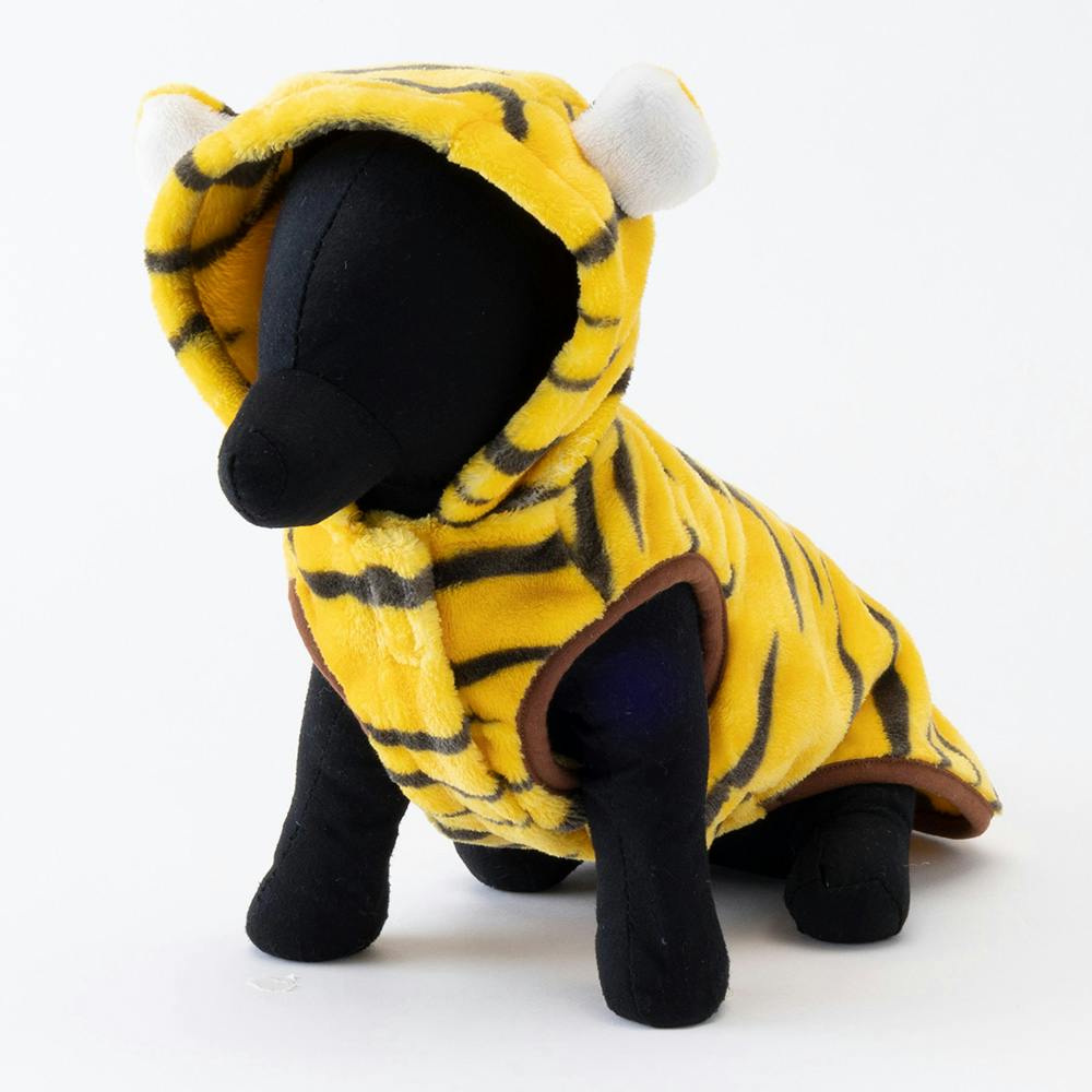 21秋冬 わんぐるみんトラ イエロー Ssサイズ ペット服 犬の服 ホームセンター通販 カインズ