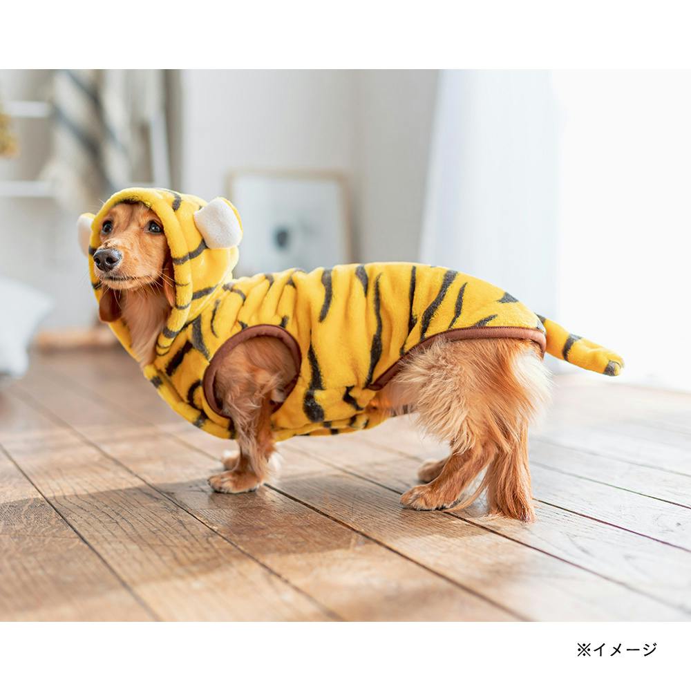 21秋冬 わんぐるみんトラ イエロー Sサイズ ペット服 犬の服 ホームセンター通販 カインズ