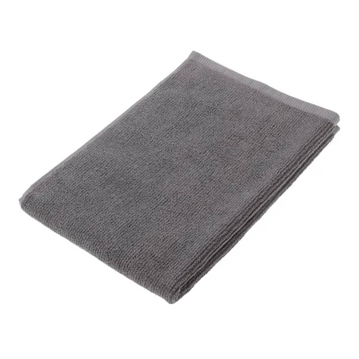 タオルバスマット ミックス グレー 45×65cm