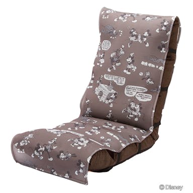 洗える 倒れにくい座椅子専用パッド ミッキーマウス