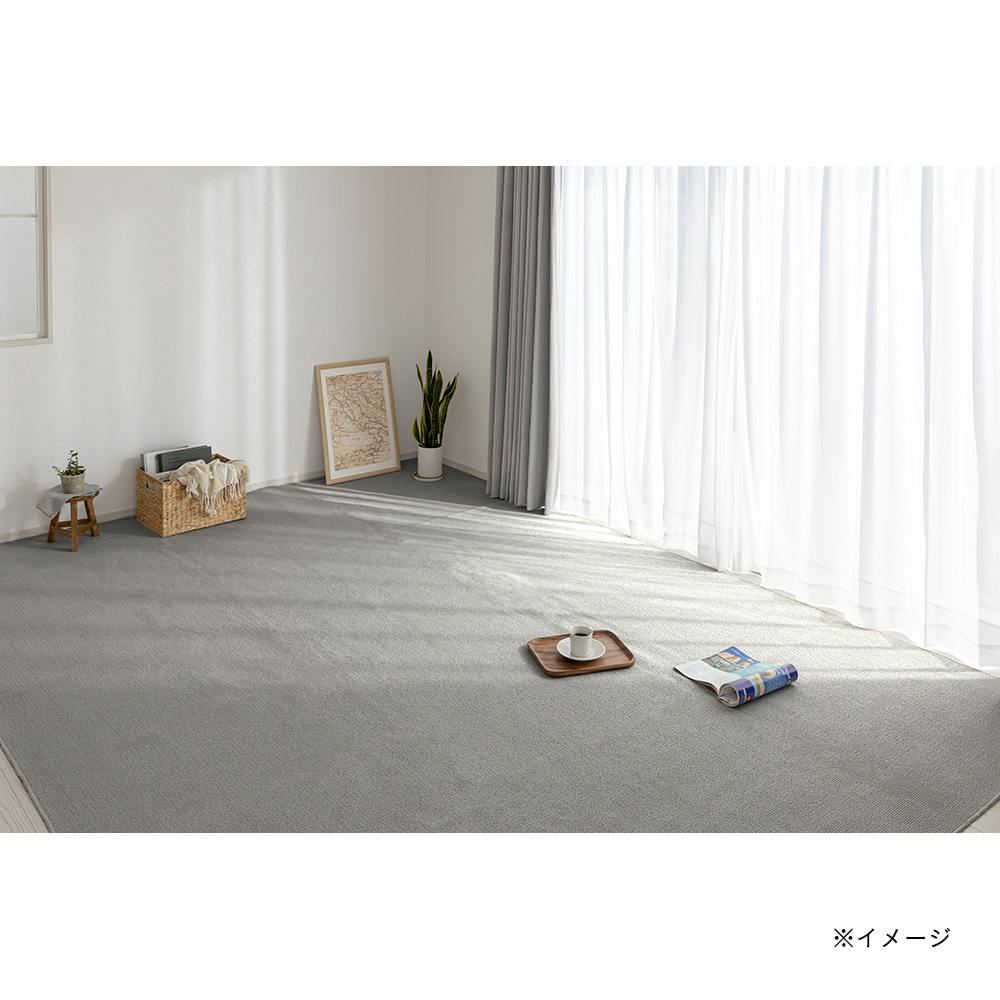 ラグ 8畳 グレー 楽天市場】ラグ グレー（サイズ（部屋）8.0畳）の通販