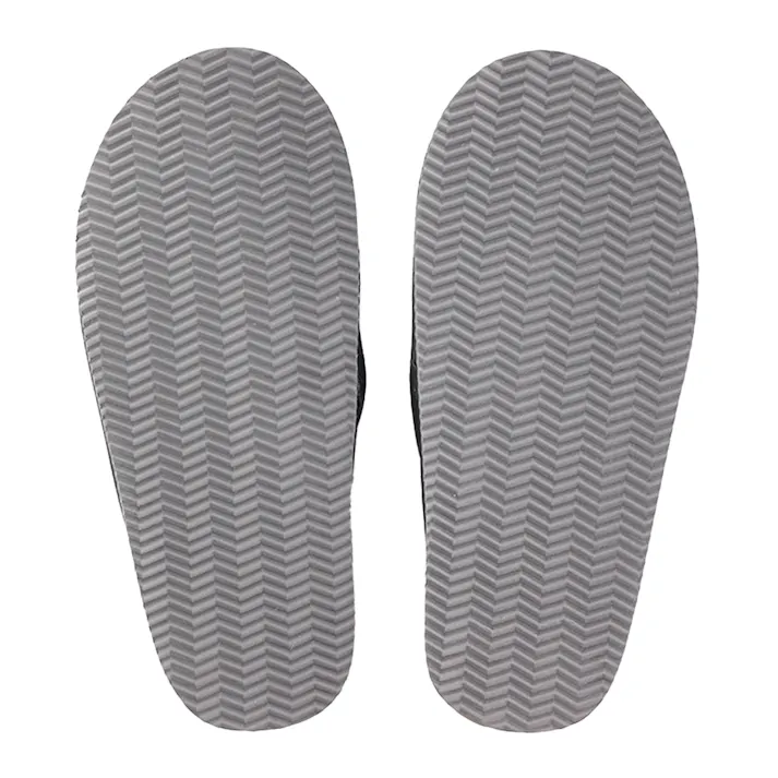 足裏刺激スリッパ インソールかため Mブラック L(販売終了)