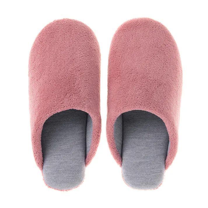 掃除もできて洗濯機で洗えるスリッパ ピンク M