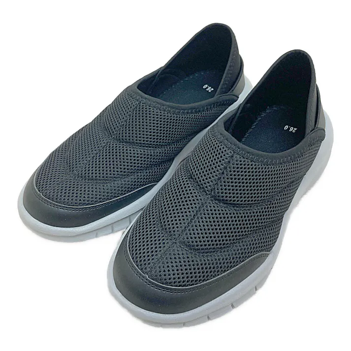 2WAYスリッポン ブラック 26cm