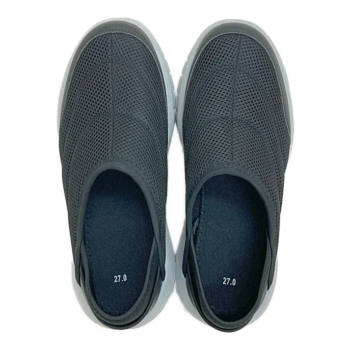 2WAYスリッポン ブラック 27cm