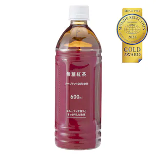 【ケース販売】無糖紅茶 ダージリン100%使用 600ml×24本