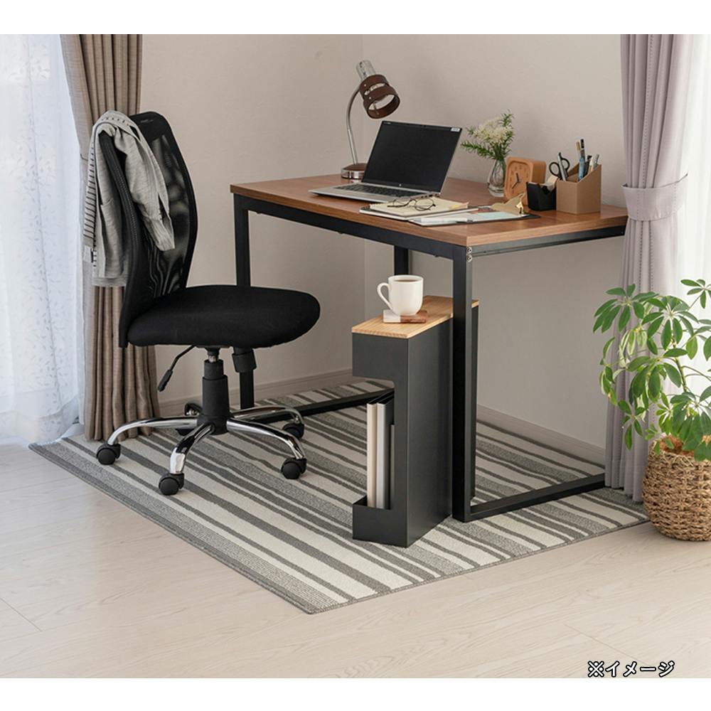 WorkSpace ミニラグ グレー 120×150cm | ラグ・カーペット・マット