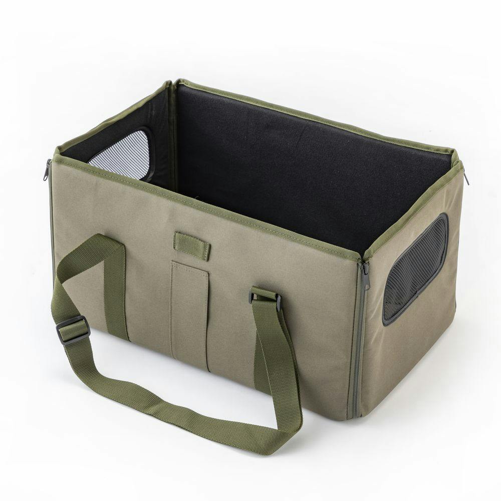 折りたためるドライブケース Mサイズ グリーン | ペット用品（犬